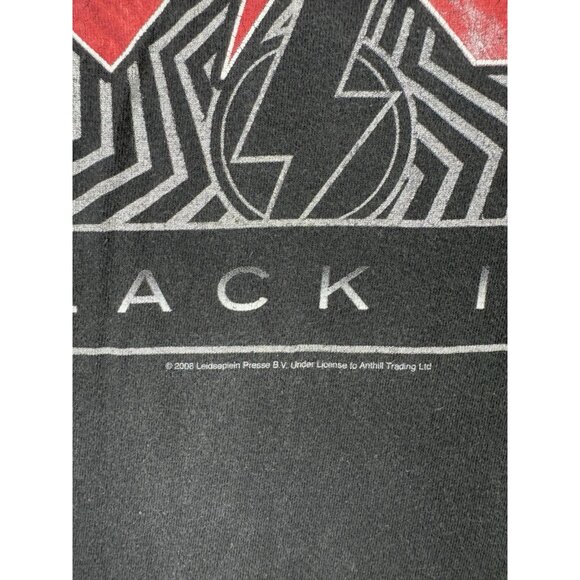 Vintage Y2K AC DC Band Tee Black Ice Concert Promo Tour Black Large Rock Album - Picture 5 of 11
